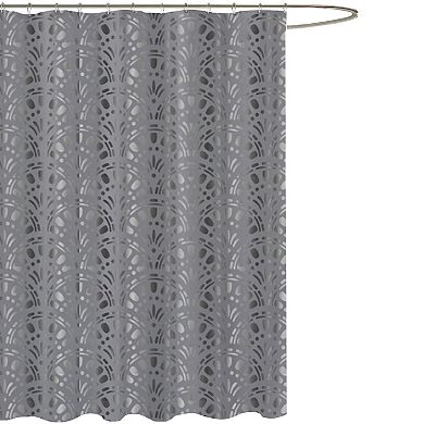 Popular Bath Scallop Design Shower Curtain