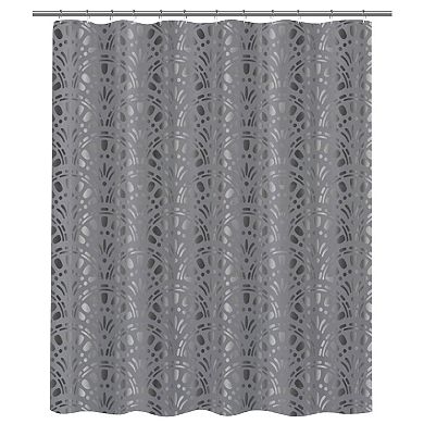 Popular Bath Scallop Design Shower Curtain
