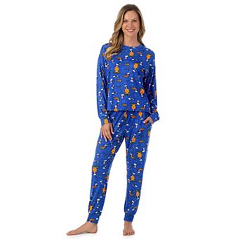 Women's Beauty Sleep Social Halloween Peanuts Pajama Top & Pajama Joggers Set