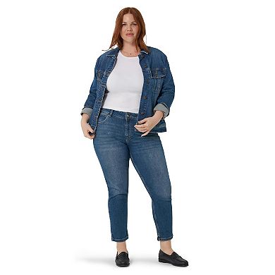 Plus Size Lee® Legendary Straight Crop Jeans