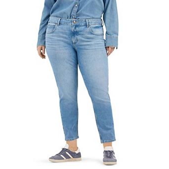 Plus Size Lee® Legendary Straight Crop Jeans