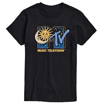 Big & Tall MTV Celestial Logo Graphic Tee