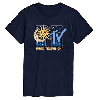Big & Tall MTV Celestial Logo Graphic Tee
