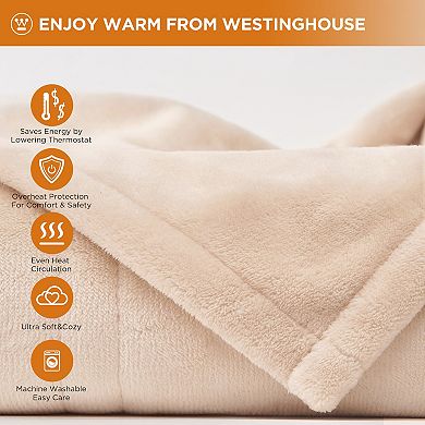 Westinghouse Heated Throw Blanket