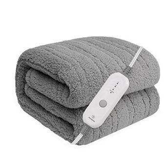 Westinghouse Heated Sherpa Throw Blanket