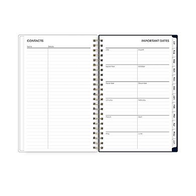 BLUE SKY Weekly & Monthly Planning Calendar