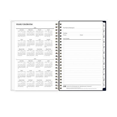 BLUE SKY Weekly & Monthly Planning Calendar