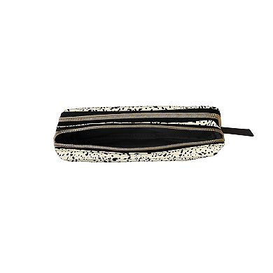 BLUE SKY Pencil Pouch Zip Closure