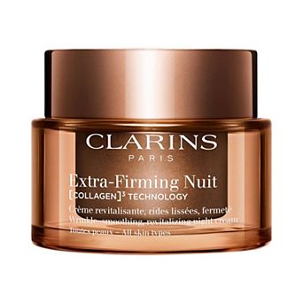 Clarins Extra-Firming Night Refillable Moisturizer with Collagen Polypeptide & Niacinamide