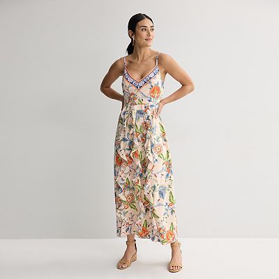 plus size a line maxi dress Ever-Pretty Plus Size Empire Waist A-Line V-Neck Holiday Dress with Long Lantern Sleeves