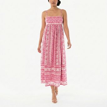 Women's Maison Tara Printed Babydoll Maxi Dress