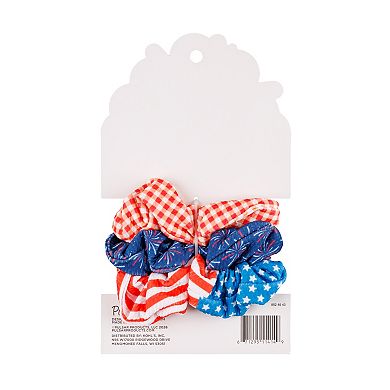 Stars & Stripes Scrunchies 3-Pack