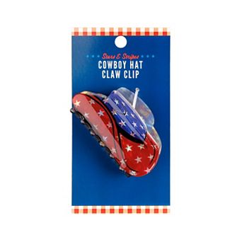 Cowboy Hat Claw Clip