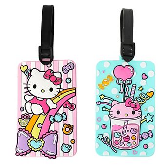 Jacmel Hello Kitty Sugar Rush 2 pc Luggage Tag Set