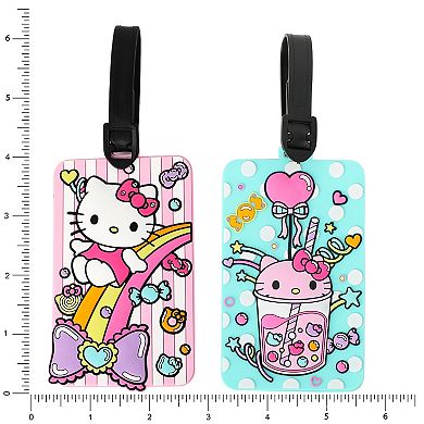 Jacmel Hello Kitty Sugar Rush 2-Piece Luggage Tag Set