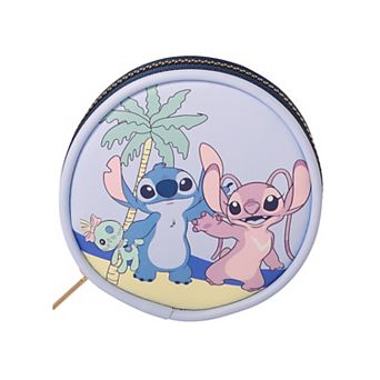 Jacmel Disney Stitch & Angel Round Vitamin Case