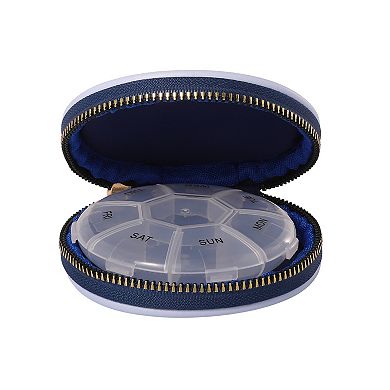 Jacmel Disney Stitch & Angel Round Vitamin Case