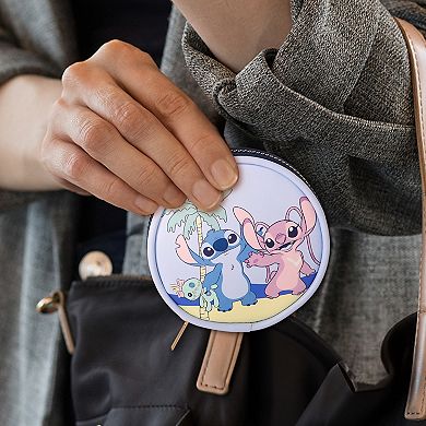 Jacmel Disney Stitch & Angel Round Vitamin Case