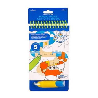 Pulsar Products Reusable 5-Sheet Magic Paint Activity Book