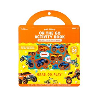 Pulsar Road Rumble 24-Page On The Go Activity Book With Stickers