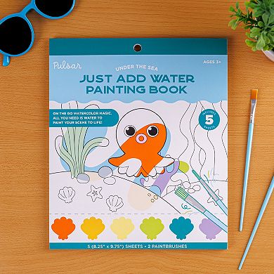 Pulsar Products Just Add Water Painting Book