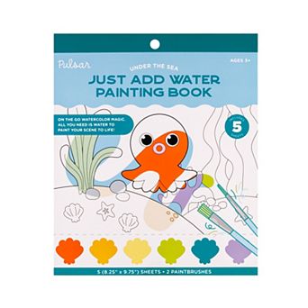 Pulsar Products Just Add Water Painting Book