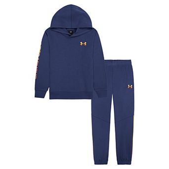 Boys 4-7 Under Armour UA Fade Logo Hoodie & Joggers Set