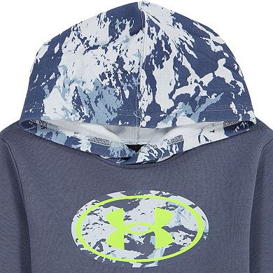 Boys 4-7 Under Armour UA Rival AOP Hoodie & Jogger Set