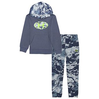Boys 4-7 Under Armour UA Rival AOP Hoodie & Jogger Set