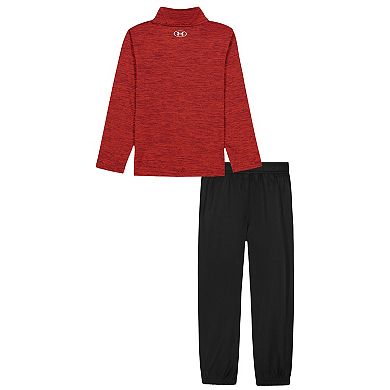 Boys 4-7 Under Armour Twist Tech 1/4 Zip & Pants Set