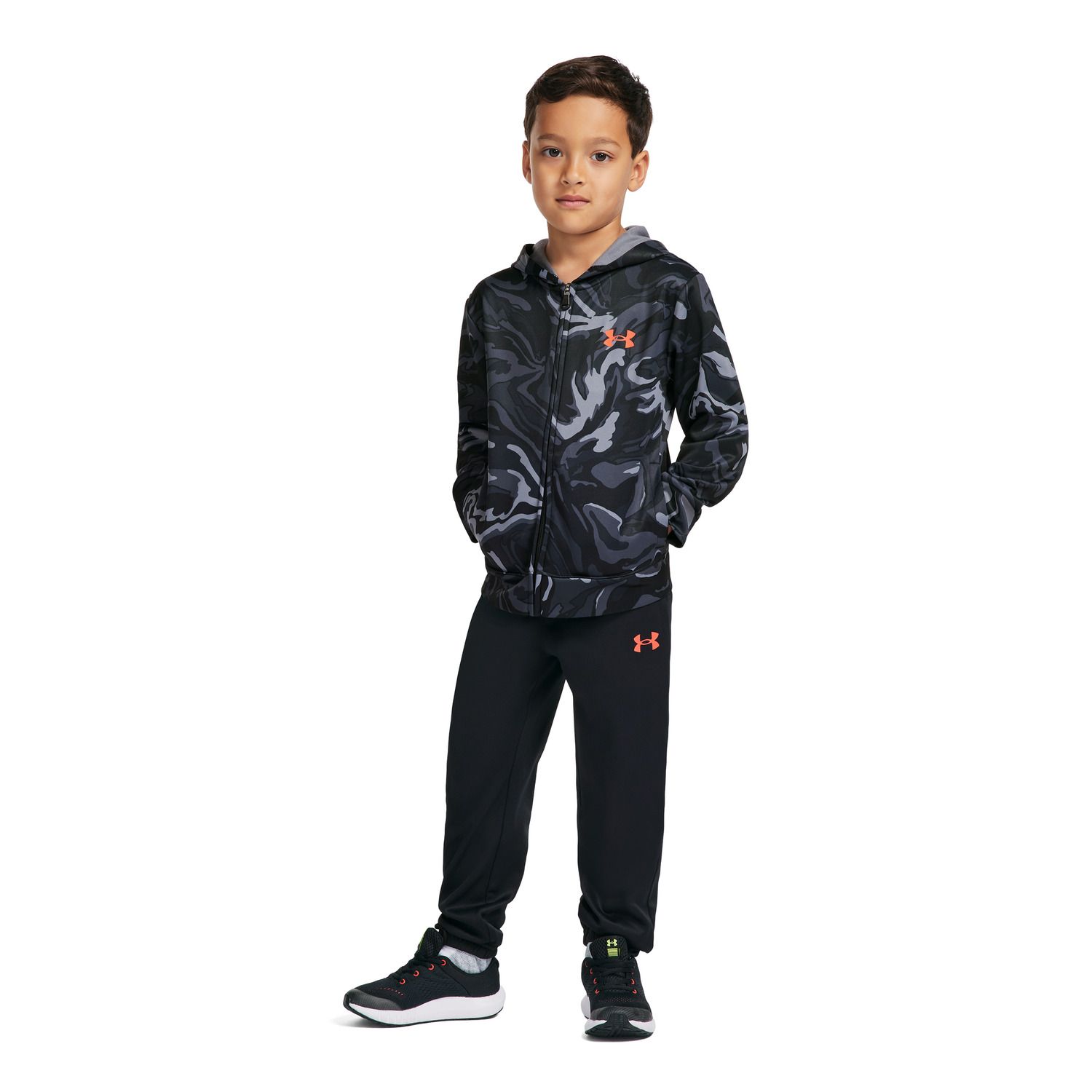 Детский комплект Under Armour: толстовка с капюшоном и брюки, 2 шт — фото 1