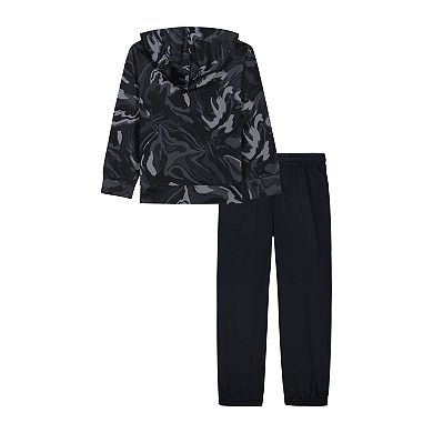 Boys 4-7 Under Armour 2-Piece Hooded Sweatshirt & Pants Set