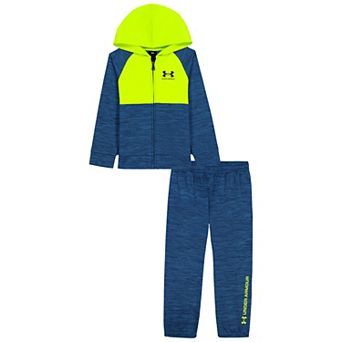 Boys 4-7 Under Armour Colorblock Hoodie & Jogger Set