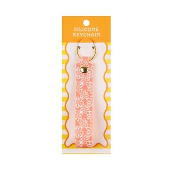 Floral Silicone Keychain