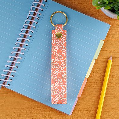 Floral Silicone Keychain