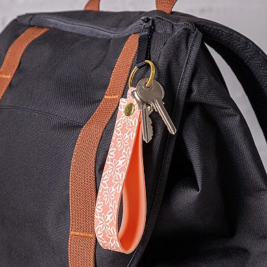 Floral Silicone Keychain