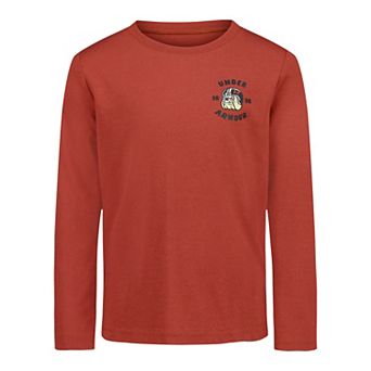 Boys 4-7 Under Armour Bulldog Long Sleeve Graphic Tee