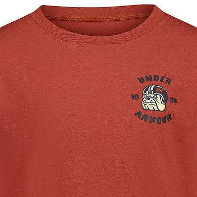 Boys 4-7 Under Armour Bulldog Long Sleeve Graphic Tee