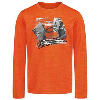 Boys 4-7 Under Armour Logo Twist Long Sleeve Tee