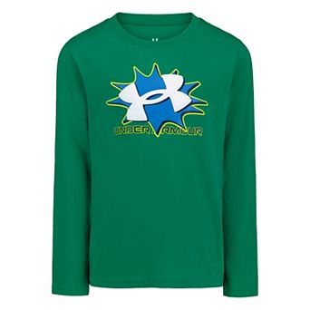 Boys 4-7 Under Armour Retro Logo Long Sleeve T-Shirt