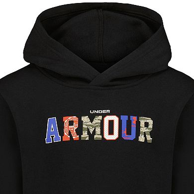 Boys 4-7 Under Armour Rival Armour Graphic Hoodie