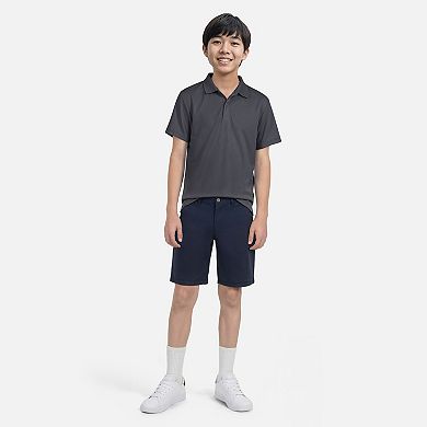 Boys 4-20 IZOD Flat Front Stretch Performance Shorts in Regular & Husky