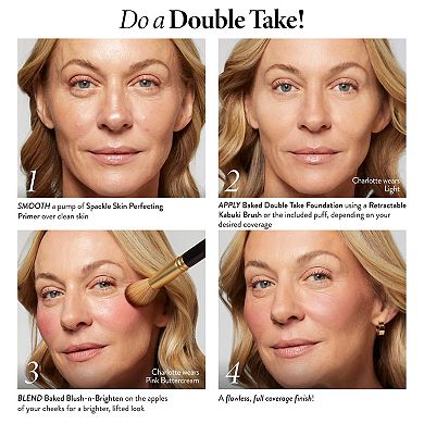 Double Take Full Coverage Baked Powder Foundation