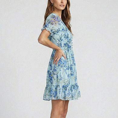 Women's Taylor Floral A-Line Mini Dress