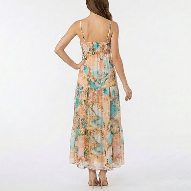 Women's Taylor Tiered Watercolor Dress