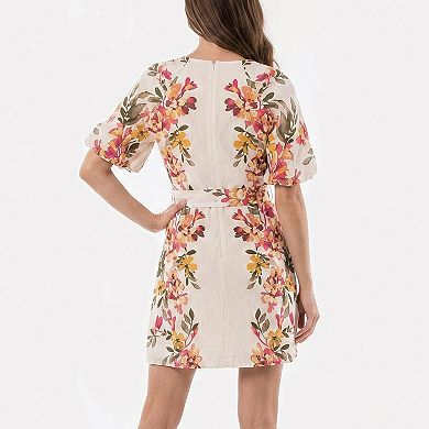 Women's Taylor Floral Belted Shirt Dress