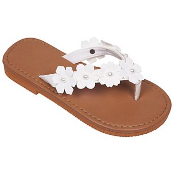 Elli by Capelli Kids 3D Flower Detail Flip-Flops