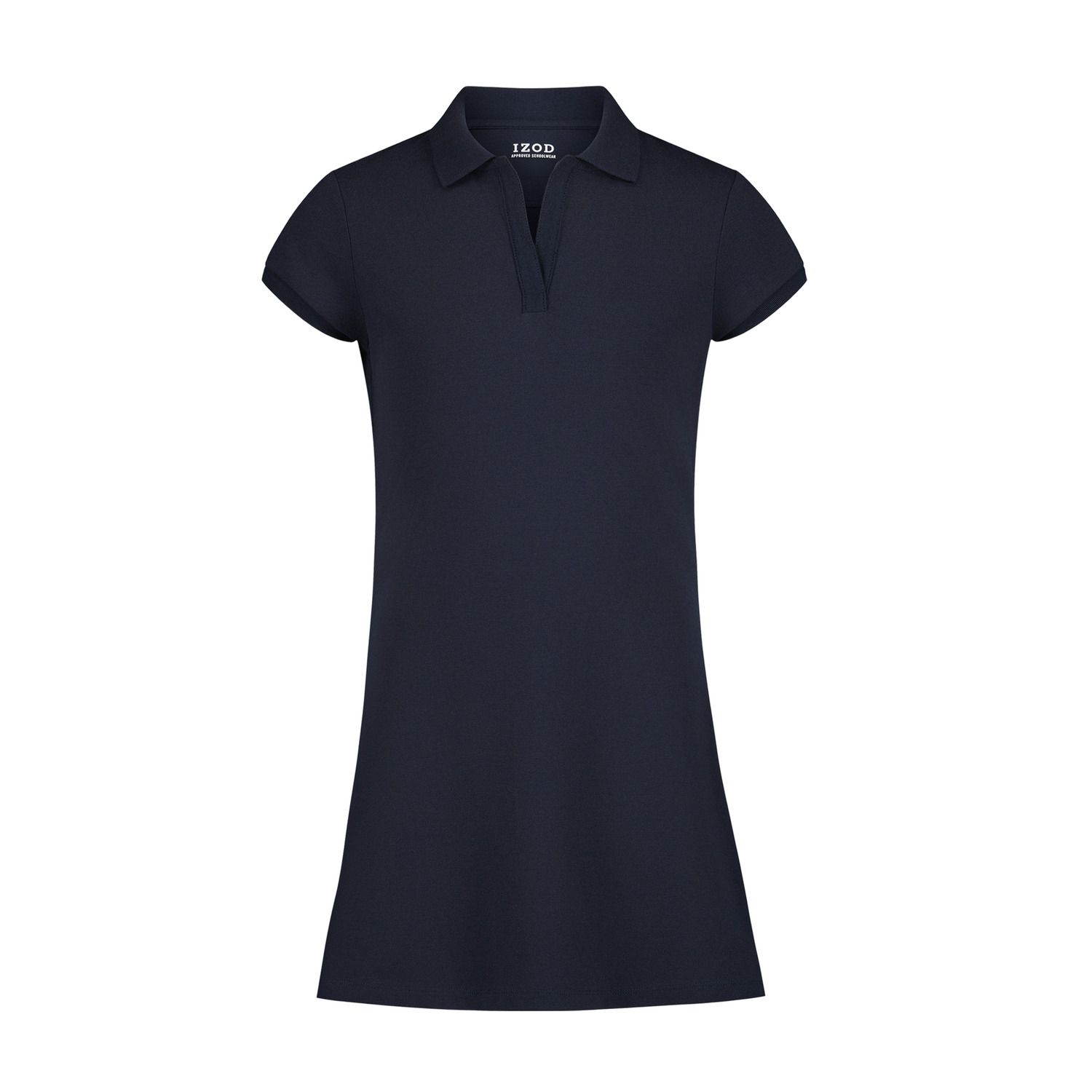 Платье IZOD Polo Dress with Rib Johnny Collar для девочек