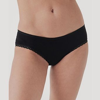 Lace Cheeky Hipster 3-Pack Made with Organic Cotton