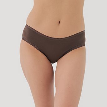 Lace Cheeky Hipster 3-Pack Made with Organic Cotton